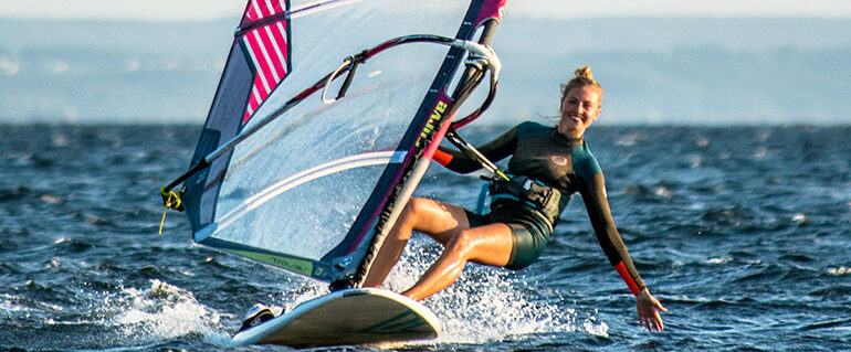 windsurfing Kuźnica Water Sports Center