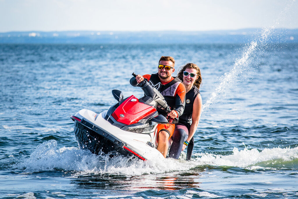 yamaha ex sport, trzyosobowy skuter wodny, Kuźnica hel